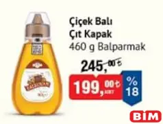 BALPARMAK ÇİÇEK BALI ÇIT KAPAK 460 G BALPARMAK ÇİÇEK BALI ÇIT KAPAK 460 G